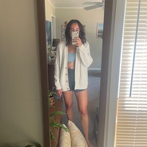 Quince Oversized Boyfriend Cardigan